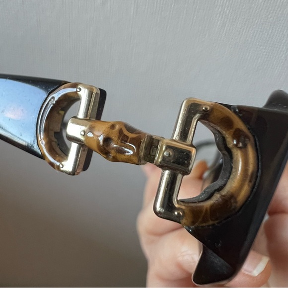 Gucci GG3088 Horsebit Reading Glasses Frames Tortoise Italy 52□16 130 - Picture 6 of 16